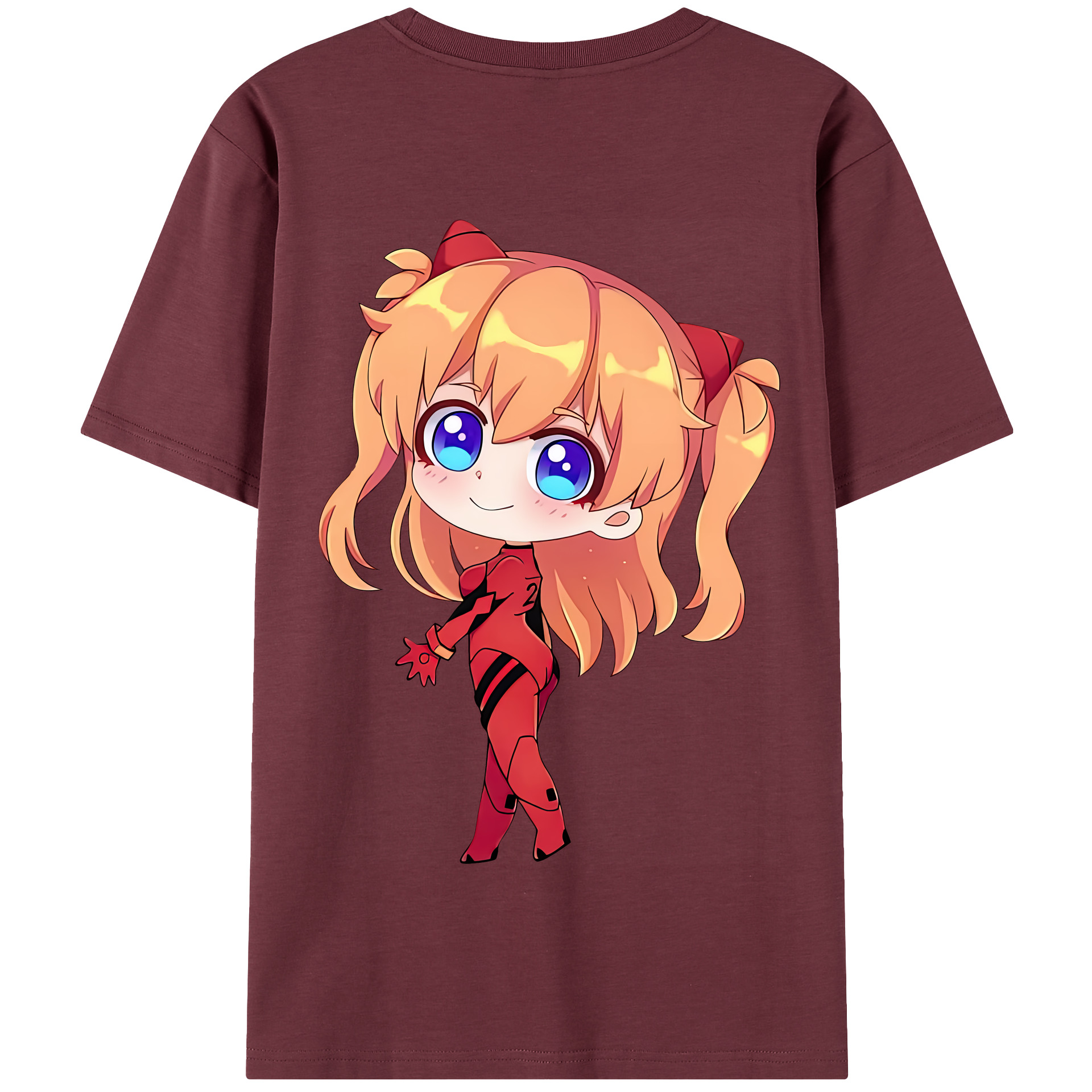 （画像用） EVA 新世紀エヴァンゲリオン 綿100％半袖Tシャツ（背面プリント）